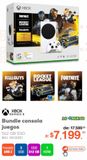 Oferta de Bundle Consola Xbox Series S por $7199 en RadioShack