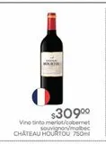 Oferta de Vino tinto Merlot  por $309 en Fresko