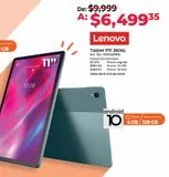 Oferta de Tablet Lenovo Tab P11 J606L / 11 Pulg. / 128gb / 4gb RAM / Android 10 / Gris por $6499.35 en Office Depot