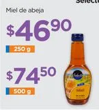 Oferta de Miel de abeja 250g por $46.9 en Chedraui