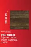 Oferta de PISO ANTICO 60X60 BROWN 1.44M2 en The Home Depot