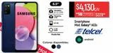 Oferta de Telcel Samsung Galaxy A03s 64GB por $4130 en Chedraui