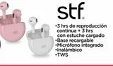 Oferta de Audífonos STF ST-E16 por $390 en Chedraui