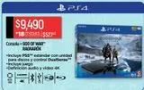 Oferta de Consola PS4 God of War  Ragnarök por $9490 en Chedraui