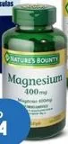 Oferta de Nature´S Bounty Magnesio 75 Cápsulas por $354 en Farmacia San Pablo