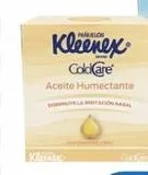 Oferta de Kleenex Pañuelos Faciales Cold Care Aceite Humectante 66 Piezas en Farmacia San Pablo