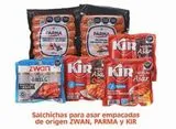 Oferta de Salchichas para asar empacadas de origen Zwan, Parma y Kir en La Comer
