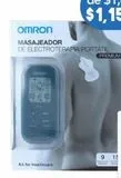 Oferta de Omron Masajeador de Electroterapia Portátil 1 Pieza por $1155.5 en Farmacia San Pablo