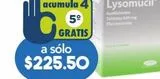 Oferta de Lysomucil 5 Solución Ampolleta por $225.5 en Farmacia San Pablo