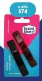 Oferta de Brand Blue Broches para el Cabello 2 Piezas por $74 en Farmacia San Pablo