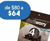 Oferta de Dont Worry Quinoa Bites Barritas Sabor Chocolate 74 G por $64 en Farmacia San Pablo
