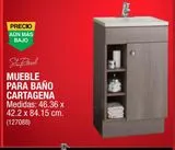 Oferta de MUEBLE PARA BAÑO CARTAGENA 46.36 X 42.2 X 84.15 CM en The Home Depot