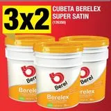 Oferta de BERELEX SUPER SATIN BLANCO OSTIÓN 19 L en The Home Depot