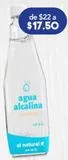 Oferta de AL NATURAL AGUA ALCALINA C/1L por $17.5 en Farmacia San Pablo