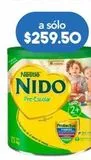 Oferta de NIDO PRESCOLAR LECHE EN POLVO 2+ C/1.5KG por $259.5 en Farmacia San Pablo