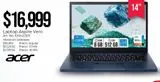Oferta de Laptop Acer Aspire Vero Intel Core i5 14 pulg. 512 SSD por $16999 en Office Depot