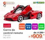 Oferta de Carro a Control Remoto Ferrari LaFerrari Rastar / Rojo por $909.3 en RadioShack