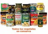 Oferta de Todos los vegetales en conserva en La Comer