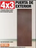 Oferta de 4x3 PUERTA DE EXTERIOR en The Home Depot