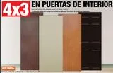 Oferta de 4x3 EN PUERTAS DE INTERIOR en The Home Depot