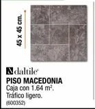 Oferta de PISO TOBAGO 33X33 GRIS 1.76 M2 en The Home Depot